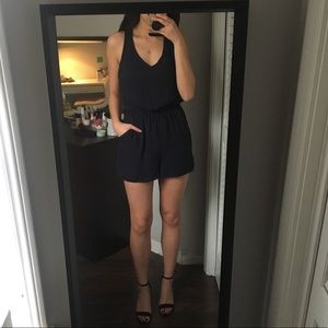 Lacey open back H&M romper